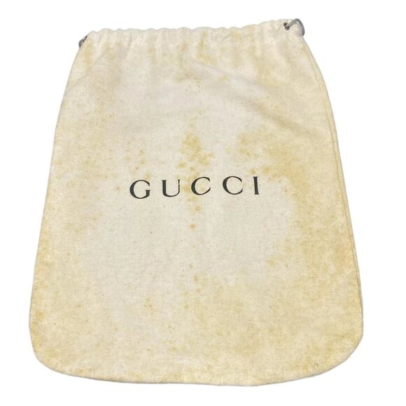 GUCCI - Light gray Gold Multi Suede Wood Women's Pumps 212-080425 - Picture 11 of 11